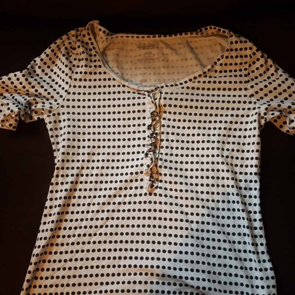 Old Navy polka dot